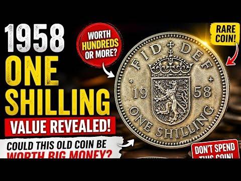 Don’t Spend This 1958 One Shilling Coin Until You Watch This!