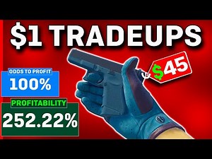 The MOST PROFITABLE Trade Ups in CS2 UNDER $1! (NO RISK)