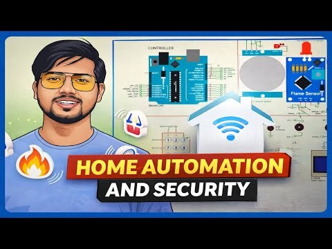 Home Automation and Security | Arduino Project | Proteus Simulation