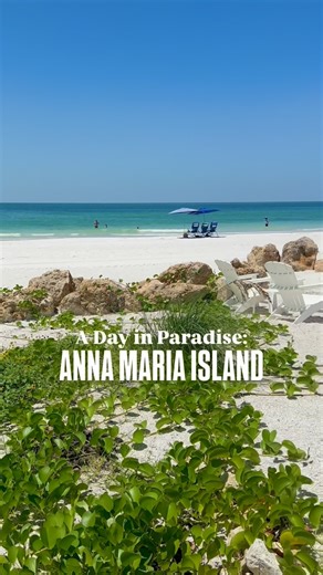 Anywhere Palm Trees Grow on Instagram: "Spend a day in paradise on Anna Maria Island! 🏝️☀️ From 7 miles of white-sand beaches to beach bars, boutiques, and picture-perfect sunsets… this island is truly one of the most beautiful spots on Florida’s Gulf Coast. If you love quiet beaches, Gulf views, and that classic Florida island vibe, add Anna Maria Island to your must-visit list. 🌴✨ • • • • • #annamariaisland #sarasota #floridabeaches #floridatravel #gulfcoast #islandlife #travelreels #anywher