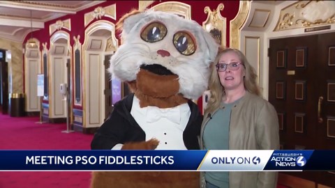 "11 out of 10": Boy's dream comes true meeting Fiddlesticks at Pittsburgh Symphony Orchestra