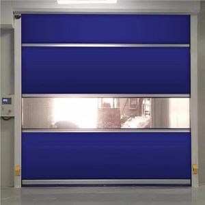 [Hot Item] Industrial Automatic High Speed Fast Acting Flexible PVC Fabric Rapid Roll up Doors