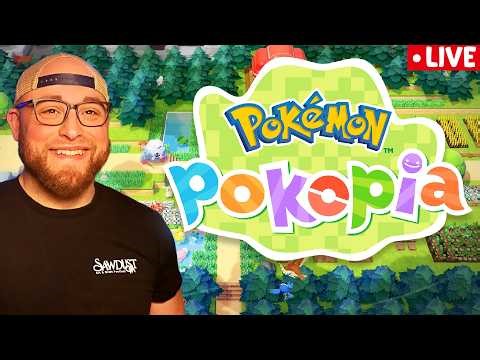 Pokemon Pokopia Decorating and Exploring!