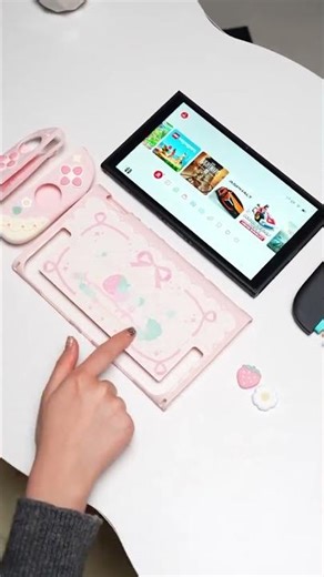 🍓Put spring inside the Switch | "Springtime Strawberry" Box Unboxing