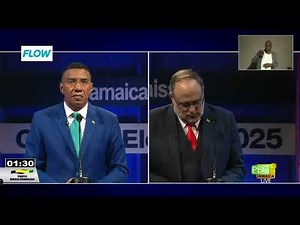 Final debates Holness Vs Golden. Jamaica, who won the debate?