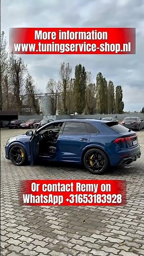 2025 AUDI RSQ8! ECU UNLOCK & TUNING with GT FLASHER 🚀