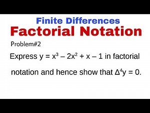 60. Factorial Notation | Problem#2 | Complete Concept
