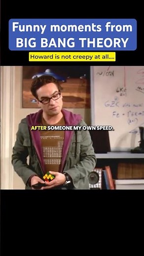 Howard nailed the creepy guy role: Big Bang Theory | #shorts
