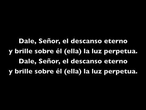 Dale, Señor, el descanso eterno (Home Recording Studio)