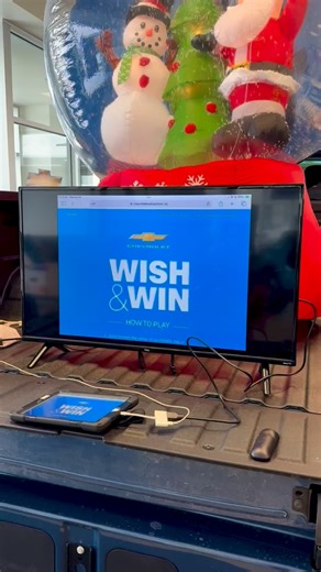 Come down to 101 Disco Street and take your chance at our Wish & Win Event, where you could WIN UP TO $25,000 towards a brand new vehicle! A minimum $500 bonus is GUARANTEED for anyone who participates! The Wish & Win Event is on now until January 2nd! | MacIntyre Chevrolet Cadillac Buick GMC