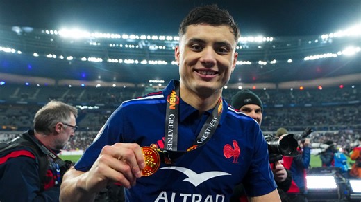 L’essai de Louis Bielle-Biarrey lors d'Irlande-France élu plus bel essai du Tournoi des 6 nations 2025