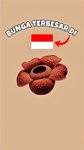 Indonesia punya bunga terbesar di dunia