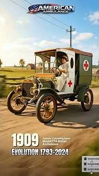 USA Ambulance Evolution (1793-2024) | From Civil War Carts to F-450 Giants! ShiftEvo