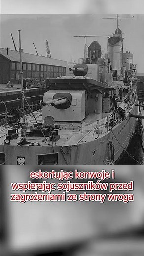 Polski niszczyciel który przeszedł przez całą wojnę