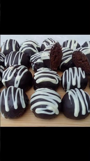 Easy Chocolate Balls Recipe | No Bake Dessert | Quick Sweet Treat