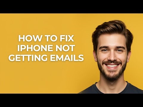 How To Fix Iphone Not Getting Emails - GUIDE!