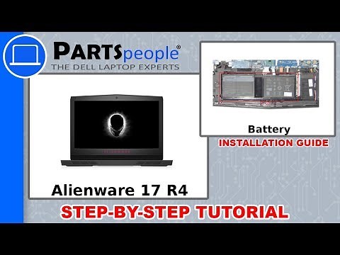 Dell Alienware 17 R4 (P12S001) Battery How-To Video Tutorial