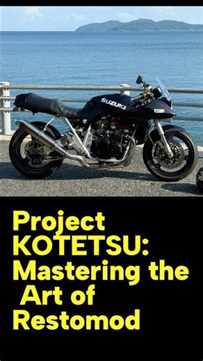 [JDM] Project KOTETSU: #26 Mastering the Art of Restomod GSX400S KATANA