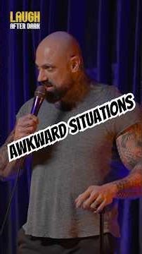 Awkward Moments Speaking English 🎤: Konan #standupcomedy #comedian #awkwardmoments #funnyaf