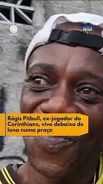 Régis Pitbull, ex-jogador do Corinthians, vive debaixo de lona numa praça #EsporteRecord #shorts