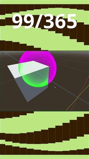99/365 Shield shader with intersection Highlight #gamedevblog #godot4 #gamedev
