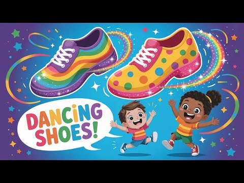 The Dancing Shoes Adventure! 🌈✨ | Fun Kids Cartoon for Ages 3–7