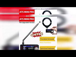 #Upgraded Version AMNVOLT ATS MINI V3 SI4732 Full Band DSP Radio, Pocket Receiver FM AM MW SW SS