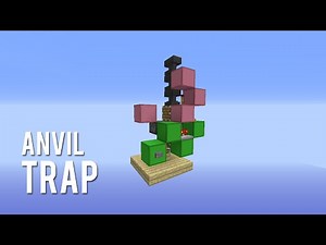 Redstone: Anvil Trap [Tutorial]