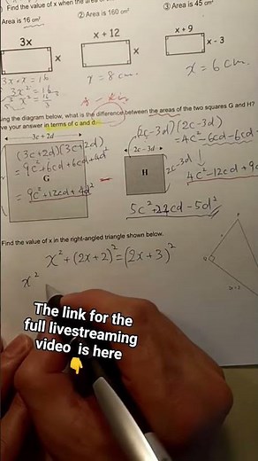 NCEA Level 1 maths tutorial "diagram focus"