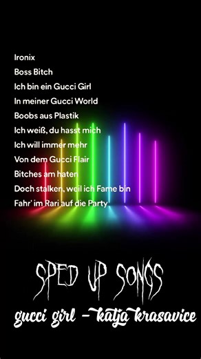 WOLLT IHR EINE SLOWED VERSION?❤️‍🔥 #fy #fyp #viral #katjakrasavice #guccigirl