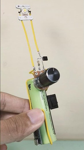 Creative way to assemble emergency lights using super creative dimmers and lithium ion batteries