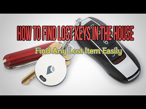 how to find lost keys in the house