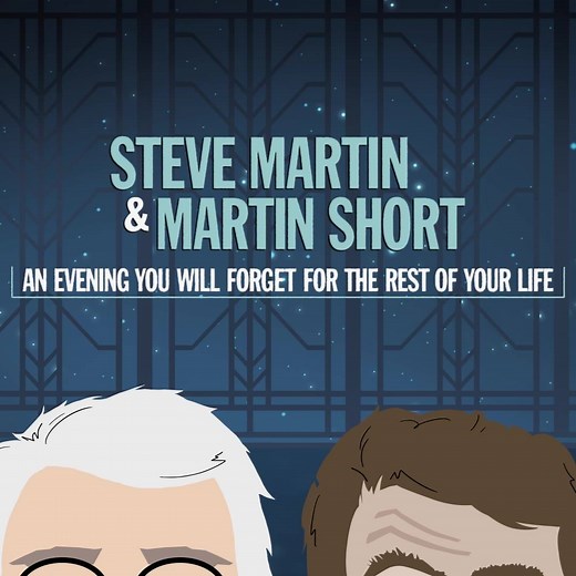 Long title. Longer friendship. Steve Martin & Martin Short: An Evening You Will Forget For The Rest Of Your Life streams May 25. | Netflix Is A Joke