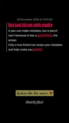 A Friend Who Fixes Your Mistakes Is a Blessing 😭💯#friends #quotes #motivational #shorts