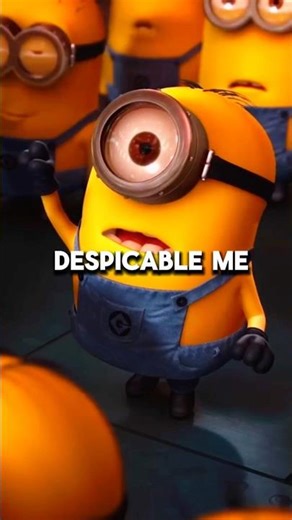 Did You Know This About DESPICABLE ME? #despicableme #shorts #moviefacts #minions #facts #animation