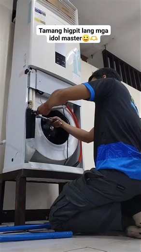 Connecting copper pipe to AC Unit #airconinstaller #aircongroup #highlights #aircontechnician | Wil JTech Aircon