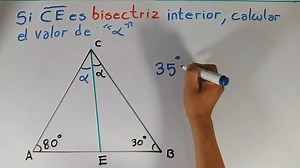 Resolviendo ejercicios con bisectriz en un triángulo | Educa ABC