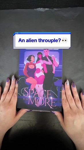 Space for More is back in stock in my shop! 🎉 This spicy space adventure is a FFM romance featuring a plus size human woman, an alien woman, and a plus size alien man. Also available on KU! #romancebooks #romancebooktok #booktok #romancebookrecs #smuttybook #romancereader #alienromance