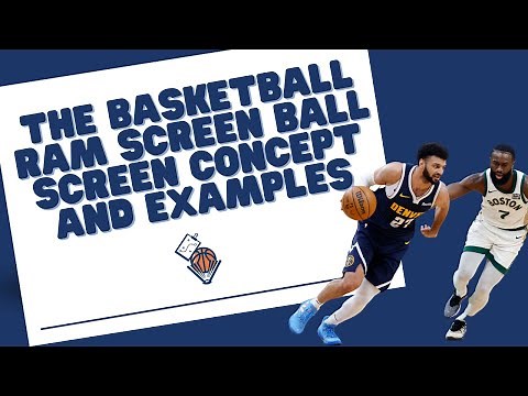 The Basketball Ram Screen Ball Screen Concept and Examples