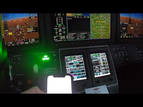 Citation M2 Cockpit prep