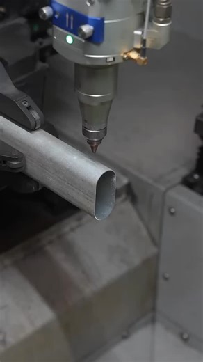 Verification of the Strength of Waist-Shaped Aluminum Tube Beveling Laser Cutting Machine #BevelingLaserTubeCutter #MetalTubeCutting #Beveling | Manufacturing-2