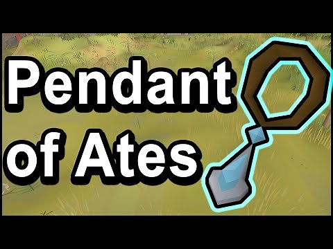Pendant of Ates OSRS - How to Get + Unlocking ALL Teleports