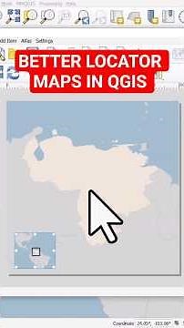 Locator map trick in QGIS
