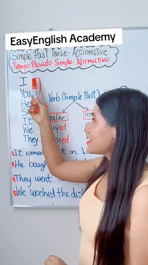 62K views · 2.4K reactions | Simple Past Tense ‼️ #easyenglishtv | EasyEnglish TV | Facebook