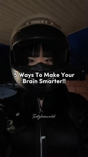 5 Ways To Make Your Brain Smarter! #thatglamworld #brain #smart #motivation #fypシ