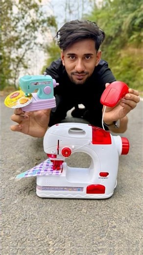 2 Small Electric Sewing Machines Vs Big Stitching Silai Machine Unboxing & Testing 😍