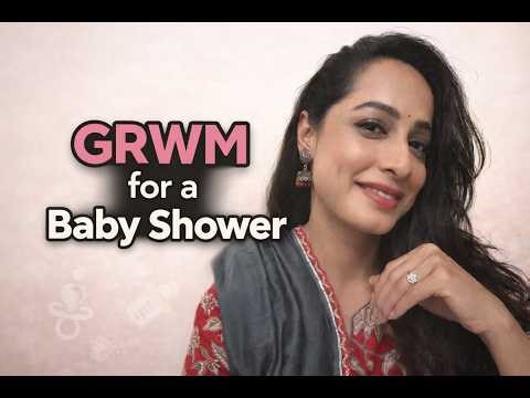 Get Ready With Me for a Friend's Baby Shower | Classy & Traditional Look