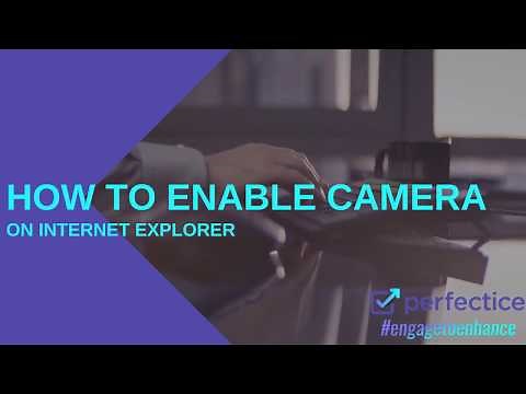 How to Enable Camera on Internet Explorer Browser