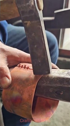 Handmade Copper Craft: Artisan Forging Process