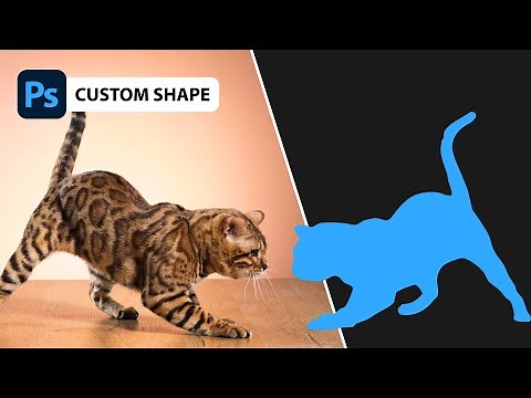 Custom Shapes in Photoshop | Advanced Tutorial